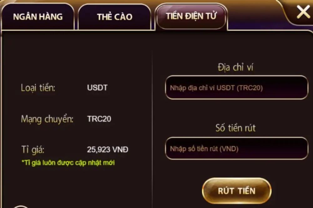 Hướng Dẫn Nạp Tiền Sunwin